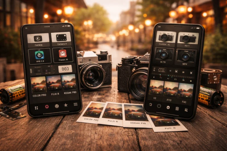 OldRoll MOD APK vs ProCCD Best Retro Camera App for Vintage Photography